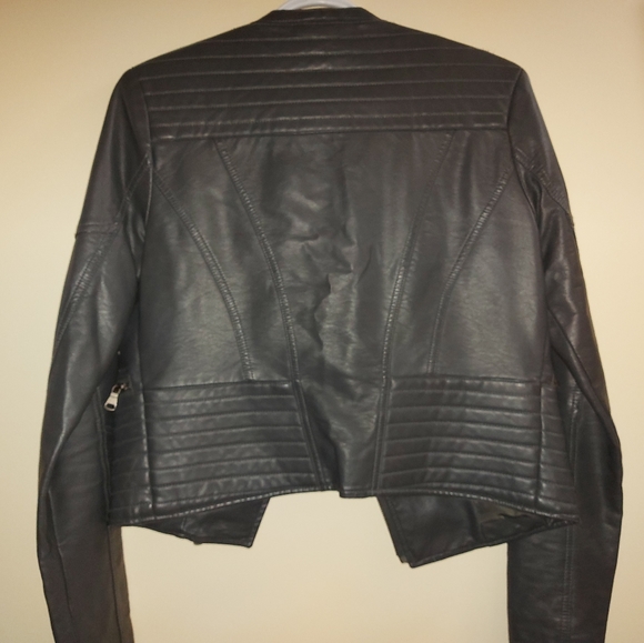 Grey Suzy Shier leather jacket - Picture 3 of 6